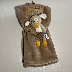Dream Gro Doll & Baby Blanket with Plush Toy
